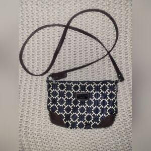 Tommy Hilfiger Navy and Cream Crossbody Bag